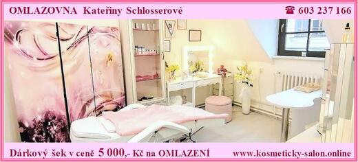 Dárkový šek na OMLAZUJÍCÍ SLUŽBY v hodnotě 5 000,- Kč