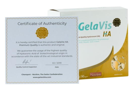 GelaVis HA Premium Quality 90 cps. – 3 měsíční kúra