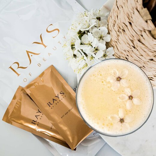 RAYS ANTI AGE - NÁPOJ S 22 SLOŽKAMI PRO OMLAZENÍ PLETI